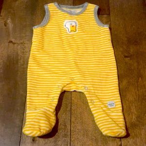 Souris Mini Fleece Overalls - Newborn